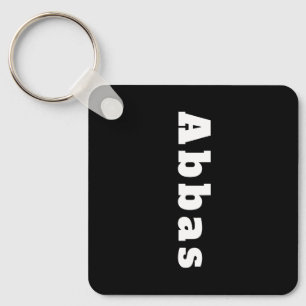 Schlüsselanhänger mit Namen Abbas Key Ring