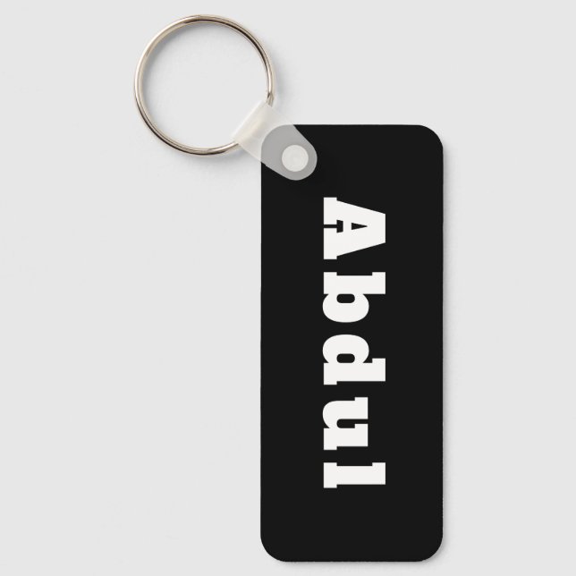 Schlüsselanhänger mit Namen Abdul Key Ring (Front)