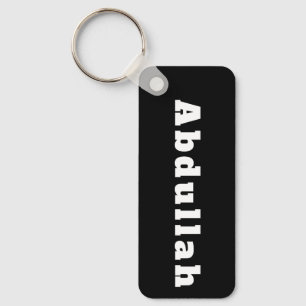 Schlüsselanhänger mit Namen Abdullah Key Ring