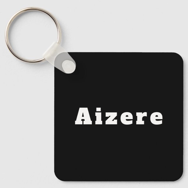 Schlüsselanhänger mit Namen Aizere Key Ring (Front)