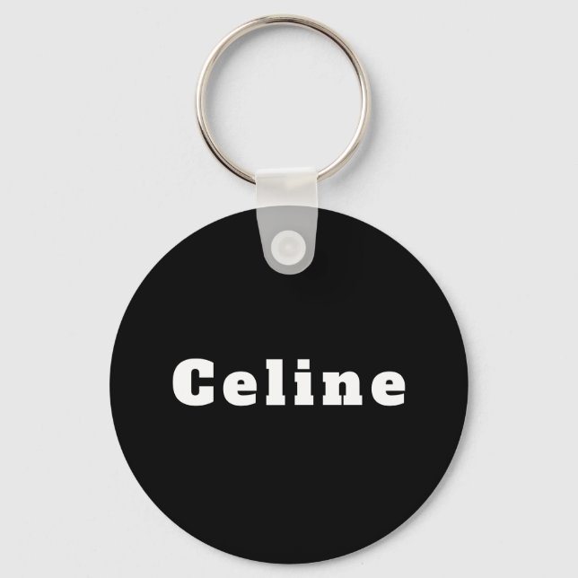 Schlüsselanhänger mit Namen Celine Key Ring (Front)