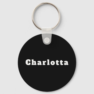 Schlüsselanhänger mit Namen Charlotta Key Ring