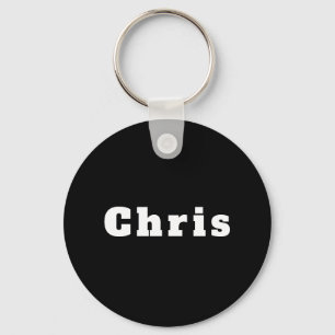 Schlüsselanhänger mit Namen Chris Key Ring