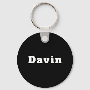 Schlüsselanhänger mit Namen Davin Key Ring