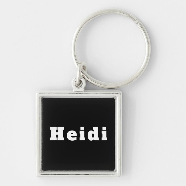 Schlüsselanhänger mit Namen Heidi Key Ring (Front)