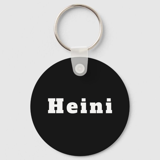 Schlüsselanhänger mit Namen Heini Key Ring (Front)