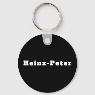 Schlüsselanhänger mit Namen Heinz-Peter Key Ring