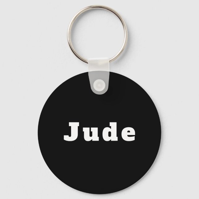 Schlüsselanhänger mit Namen Jude Key Ring (Front)