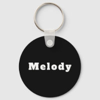 Schlüsselanhänger mit Namen Melody