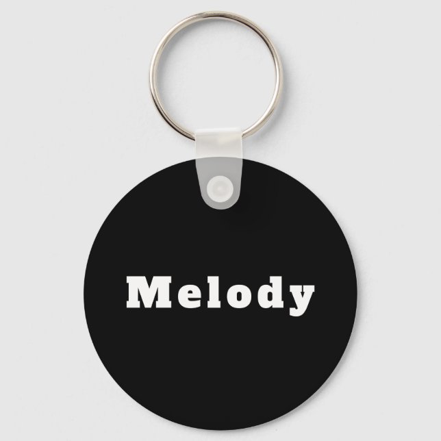 Schlüsselanhänger mit Namen Melody Key Ring (Front)
