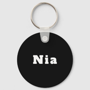Schlüsselanhänger mit Namen Nia Key Ring