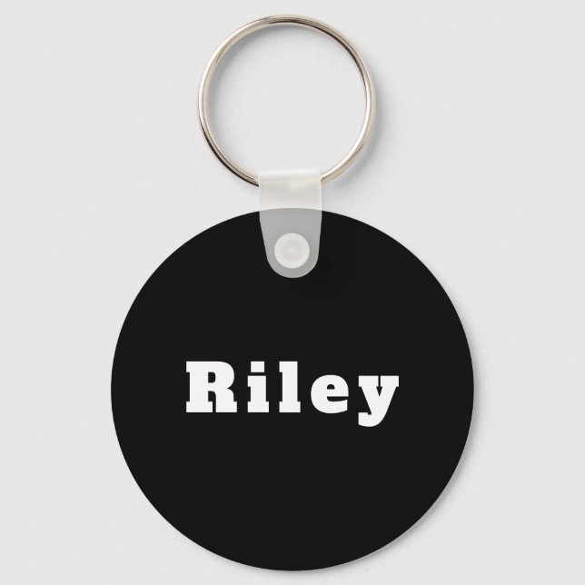 Schlüsselanhänger mit Namen Riley Key Ring (Front)
