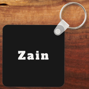 Schlüsselanhänger mit Namen Zain Key Ring