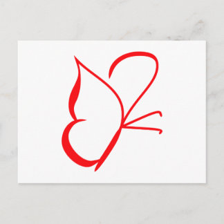 Schmetterling butterfly postcard
