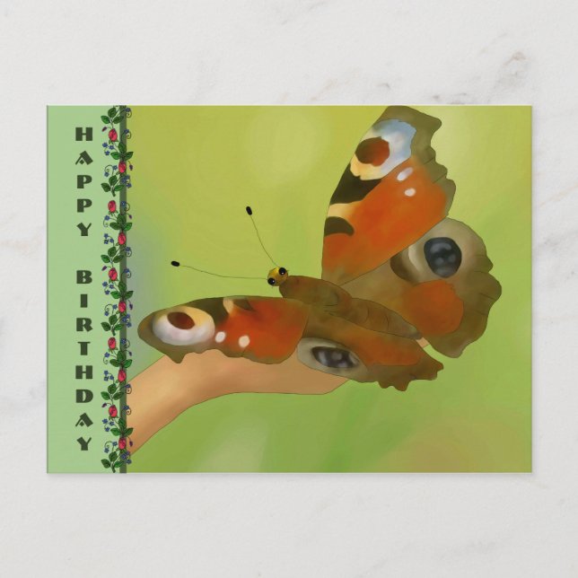 Schmetterling Postcard (Front)