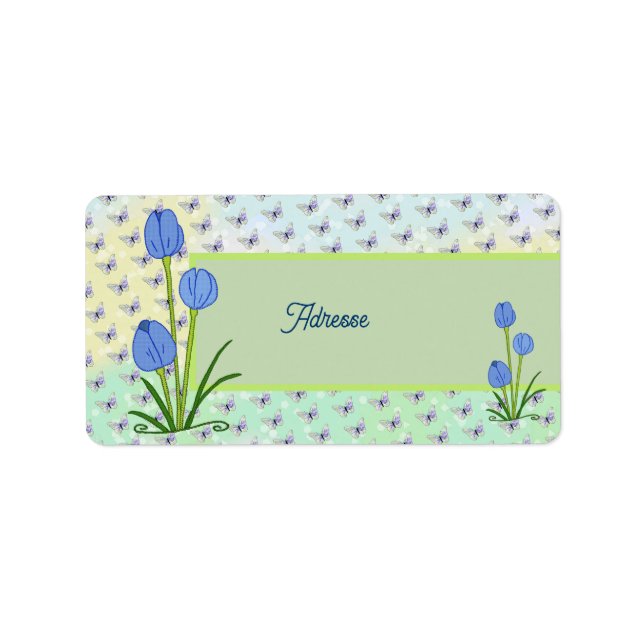 Schmetterlinge Vintag  Label (Front)