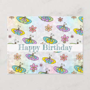 Schmetterlingsparade Postcard