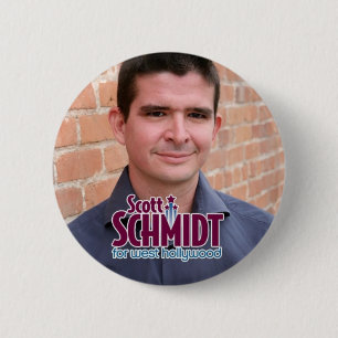 Schmidt for West Hollywood Photo Button
