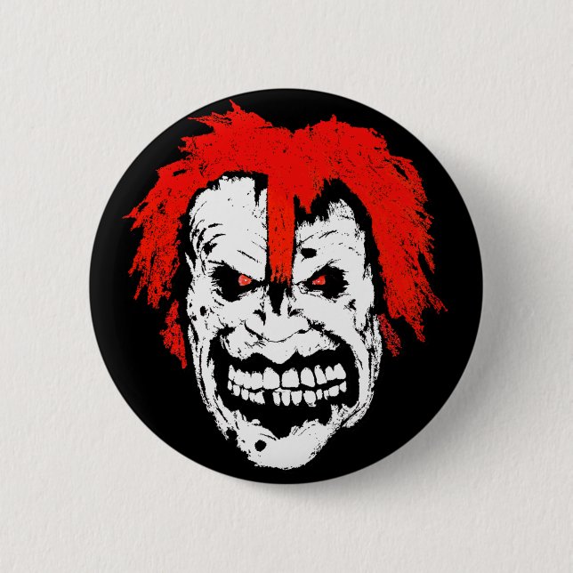 schmile. 6 cm round badge (Front)