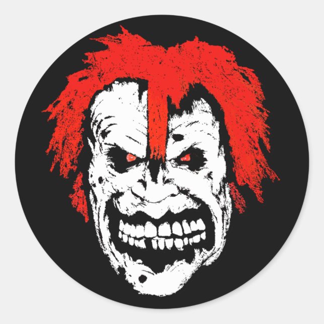 schmile. classic round sticker (Front)