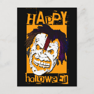 schmile! : happy halloween postcard