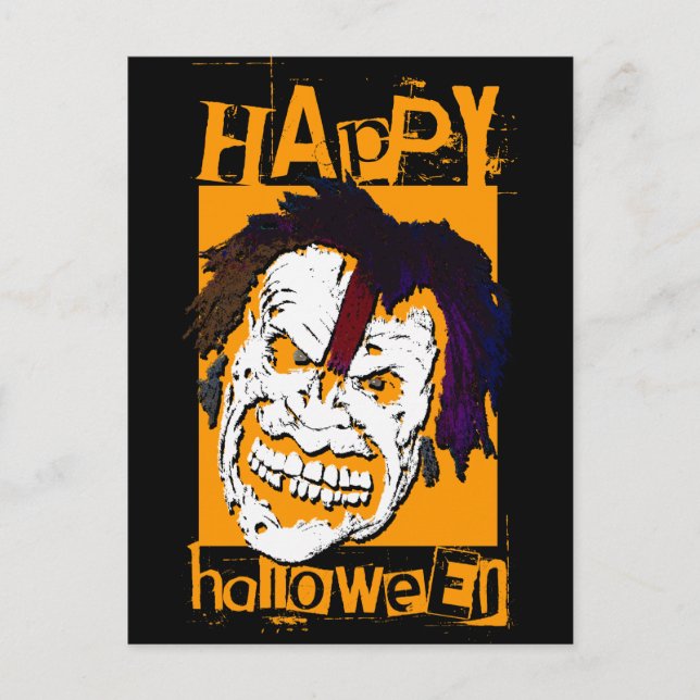 schmile! : happy halloween postcard (Front)