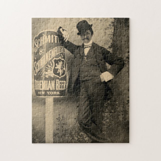 Schmitt & Schwanenfluegel Brewery Vintage Jigsaw Puzzle (Vertical)