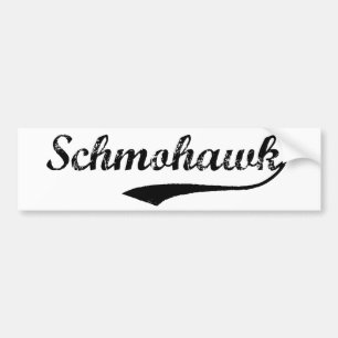 SCHMOHAWK bumper sticker