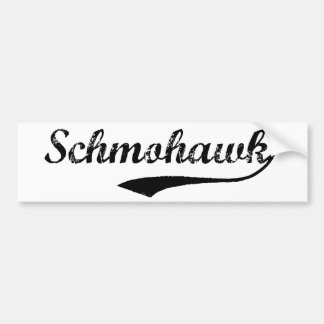 SCHMOHAWK bumper sticker