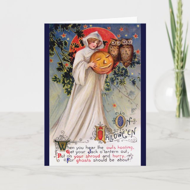 Schmucker: On Halloween Card (Front)