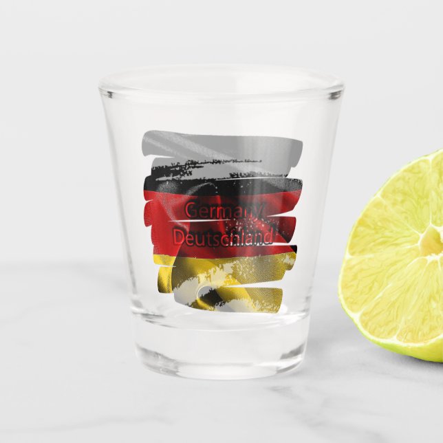 Schnapsglas - Germany motive Shot Glass (Front)