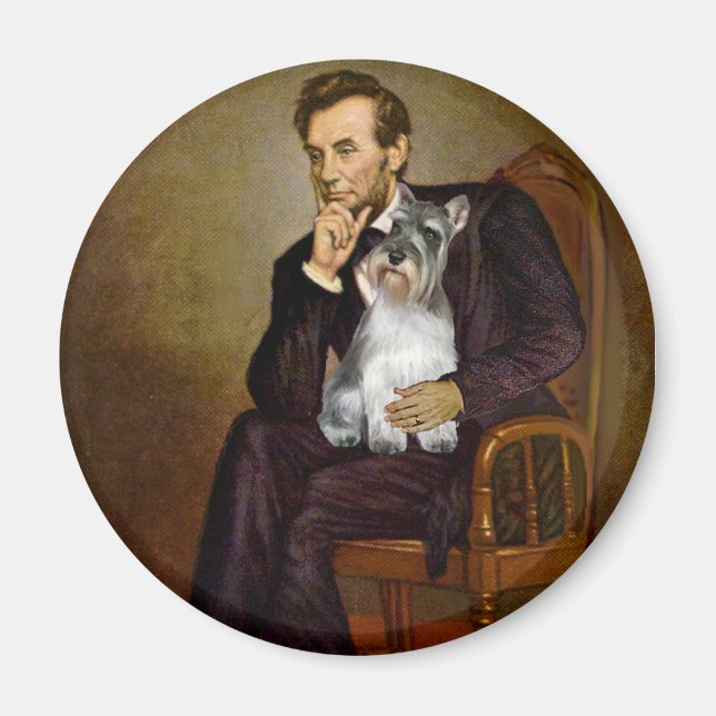 Schnauzer 11N - Lincoln Magnet (Front)