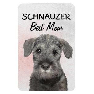 Schnauzer Best Mum Magnet
