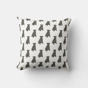 Schnauzer (Black) Cushion