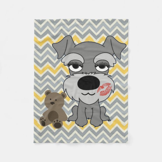 Schnauzer Blanket (Front)