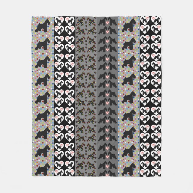 Schnauzer Blanket (Front)