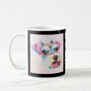 Schnauzer Colourful Coffee Mug