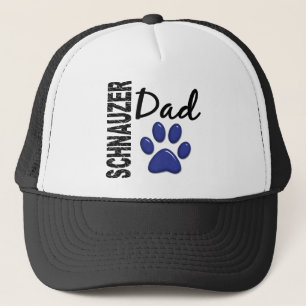 Schnauzer Dad 2 Trucker Hat