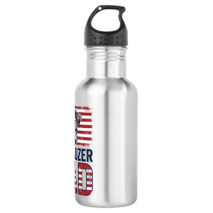Schnauzer Dad Patriotic Vintage Dog 532 Ml Water Bottle