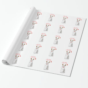 Schnauzer Dear Santa.... Wrapping Paper