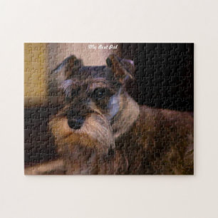 Schnauzer Dog Jigsaws. Jigsaw Puzzle