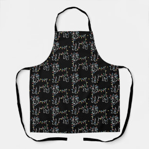 Schnauzer Dogs Tree Christmas Xmas Pet Animal Dog  Apron