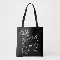 Schnauzer Dogs Tree Christmas Xmas Pet Animal Dog
