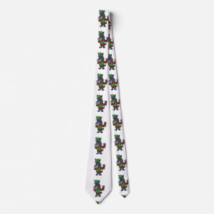 Schnauzer drinking a juice choose back colour tie