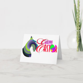 Schnauzer Easter Card