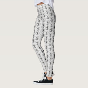 Schnauzer (Giant) - Cute Original Dog Art Leggings