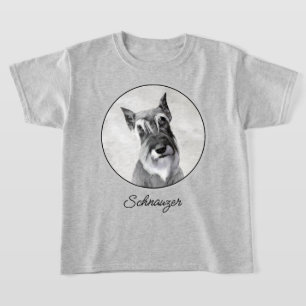 Schnauzer (Giant) - Cute Original Dog Art T-Shirt