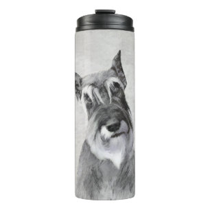 Schnauzer (Giant) - Cute Original Dog Art Thermal Tumbler