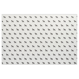 Schnauzer / Giant Schnauzer Love Fabric