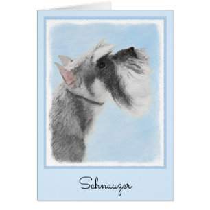 Schnauzer (Giant, Standard) Painting - Dog Art